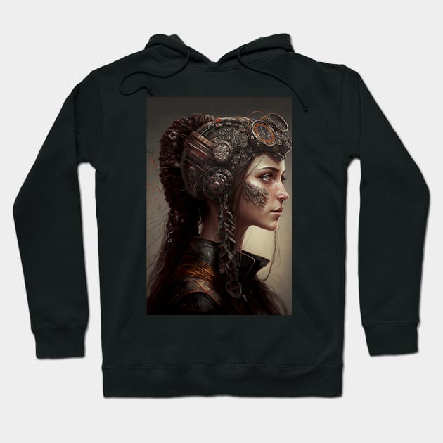 The Ferocious Alien Empress A Punk Warrior Tale of Female Envy Hoodie by styleandlife